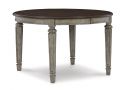 Wooden Extendable Oval Dining Table (4 to 6 Seaters) - Panuara